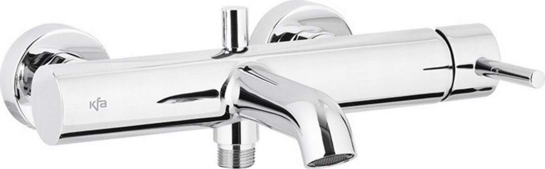 Bateria wannowa KFA BATERIA MOZA WANNOWA ŚCIENNA, POZIOMA, CHROM