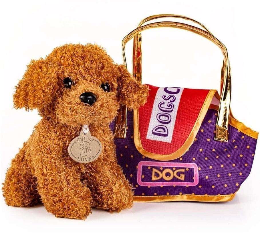Pluszowa maskotka Piesek z torebką