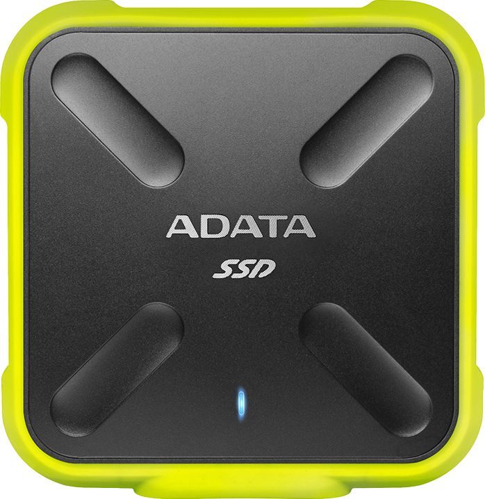 Dysk zewnętrzny ADATA SSD SD700 1 TB Czarno-żółty (ASD700-1TU31-CYL)