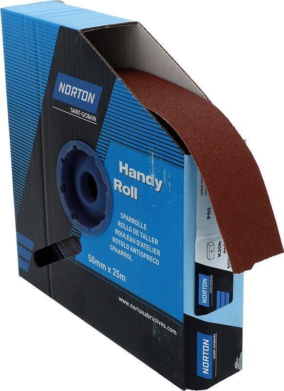 Norton Clipper Taśma ścierna w ekonomicznej rolce K20N