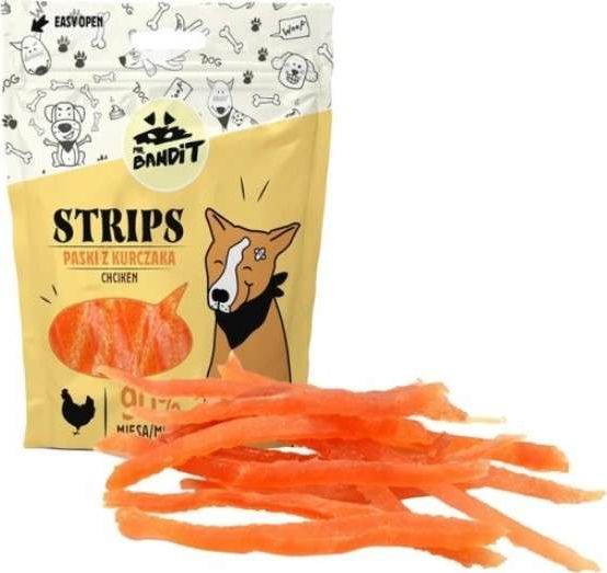 Mr Bandit Mr. Bandit STRIPS paski z kurczaka 500g
