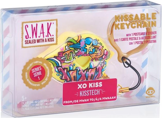 Breloczek WowWee S.W.A.K Interaktywne całuśne usta- brelok XO Kiss