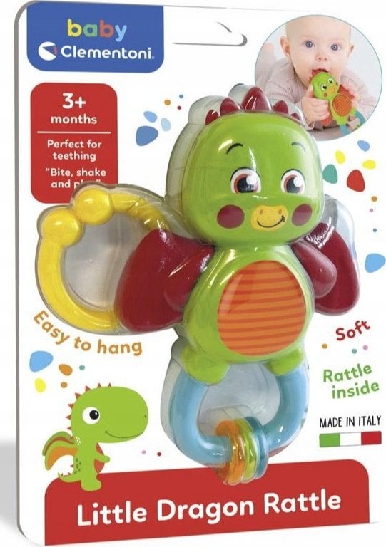 Clementoni Grzechotka interaktywna Smok
