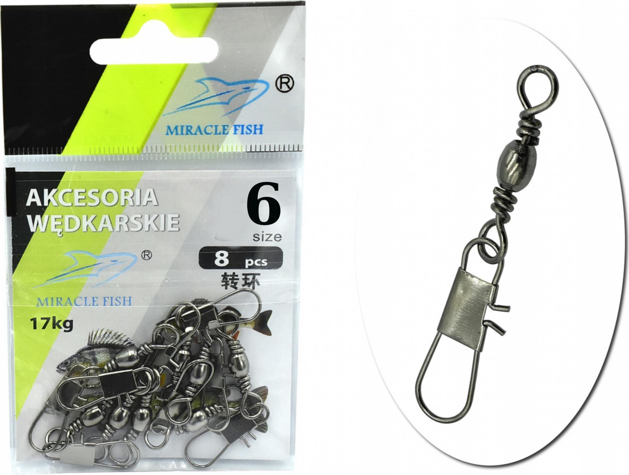 MF Agrafka z Krętlikiem KRĘTLIK Agrafka 8 szt/ r. 6