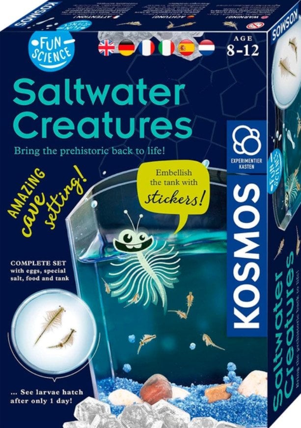 TOY EDUCATIONAL SET SALTWATER CREATURES