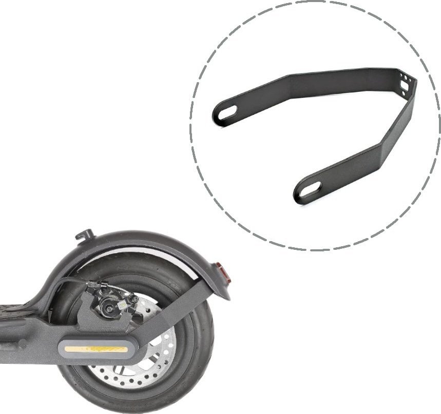 INOPARTS Metalowy wspornik błotnika do Xiaomi M365 / M365 PRO / Motus Scooty 8.5