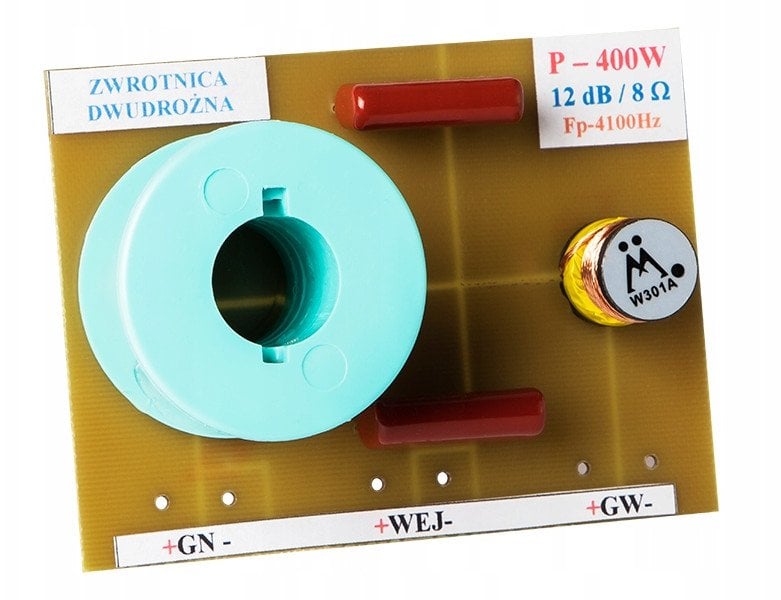 8818# Zwrotnica głośnikowa dwudrożna 400w/8ohm