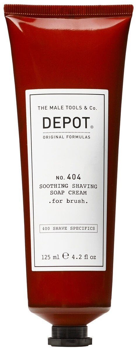 Depot - No. 404 Soothing Shaving Soap Cream for Brush 125 ml /Personal Care