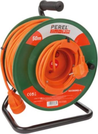 Perel Perel Przedłużacz na bębnie, 50 m