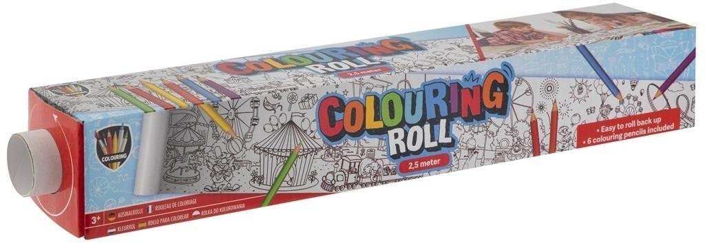 Rolka do kolorowania z nadrukiem 2,5mx42cm