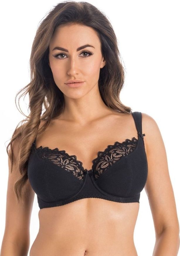 Teyli Biustonosz półusztywniany Eco Exclusive czarny Czarny 100B