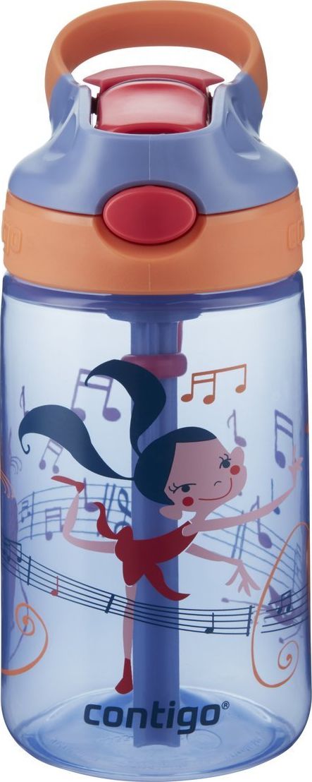 Contigo Kubek ze słomką Gizmo Flip Wink With Dancers Pink 420ml niebieski