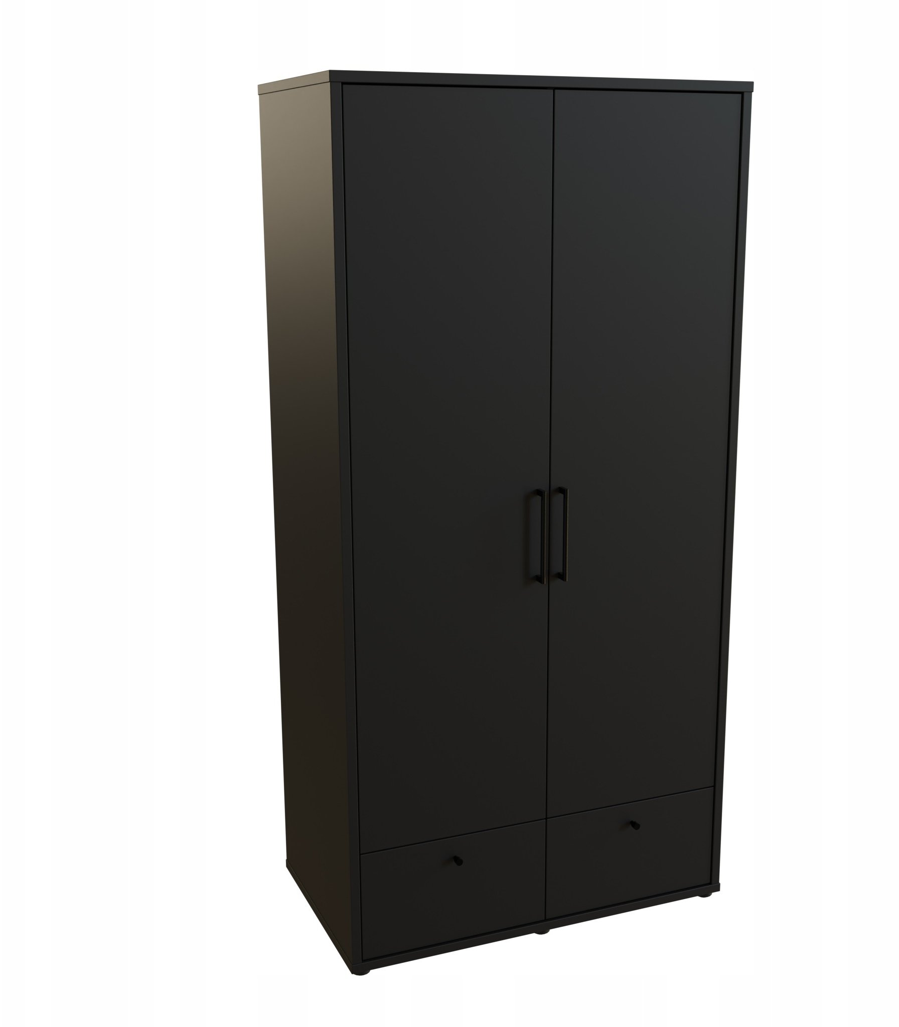 Czarna Szafa Młodzieżowa Hypernova721 190 Cm X 95 Cm