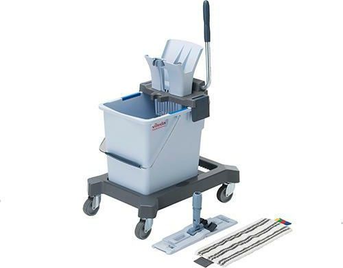 Vileda Wózek z uchwytem i wkładem UltraSpeed Pro Single Bucket Starter Kit (147182)