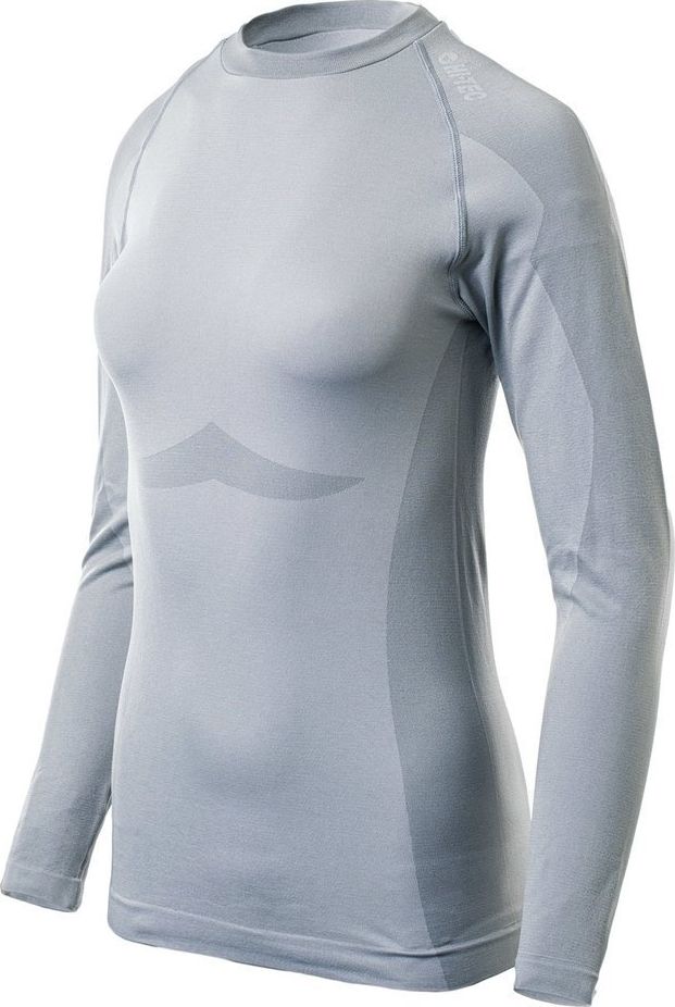 Hi-Tec BIELIZNA BLUZA LADY ZAREEN TOP MICRO CHIP/SILVER FILIGREE L/XL