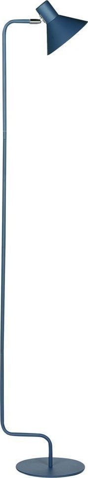 Lampa podłogowa Beliani Lampa podłogowa regulowana metalowa niebieska RIMAVA