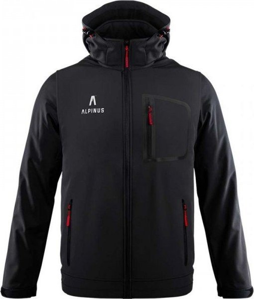 Kurtka męska Alpinus Stenshuvud czarna r. 2XL