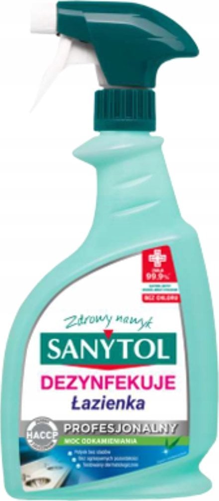 SPRAY DO ŁAZIENKI 750ML SANYTOL PROFESIONALNY