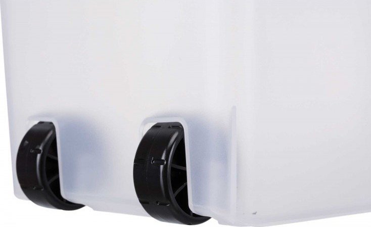 Trixie Pojemnik na karmę, 40 l/27 × 61 × 45 cm, przezroczysty/biały