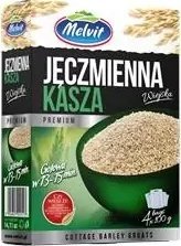 Melvit Melvit Kasza jęczmienna wiejska 100gx4