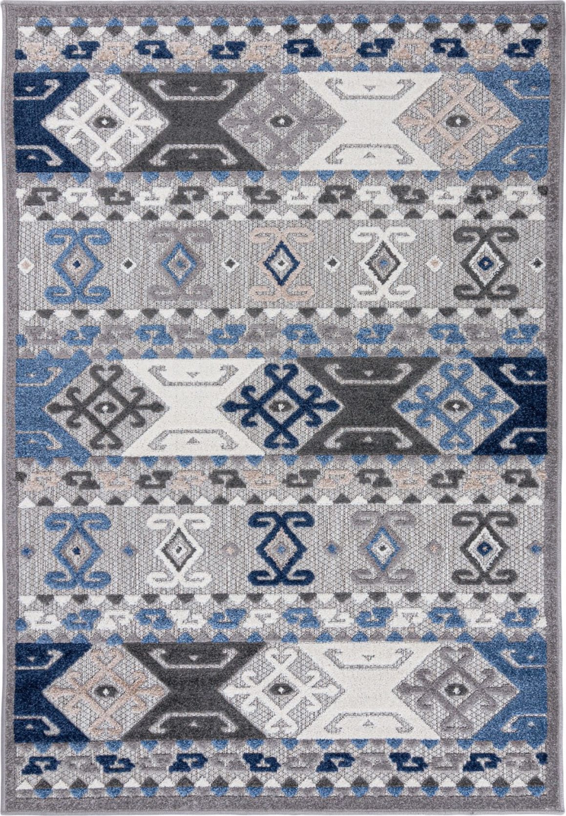 Carpetpol Dywan sznurkowy szary orient ED45A GRAY AVENTURA FEA (1.60*2.30)