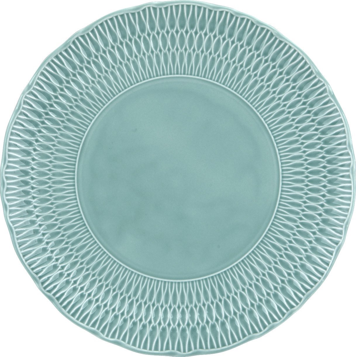 Ćmielów Talerz płytki 26 cm Sofia Zielona