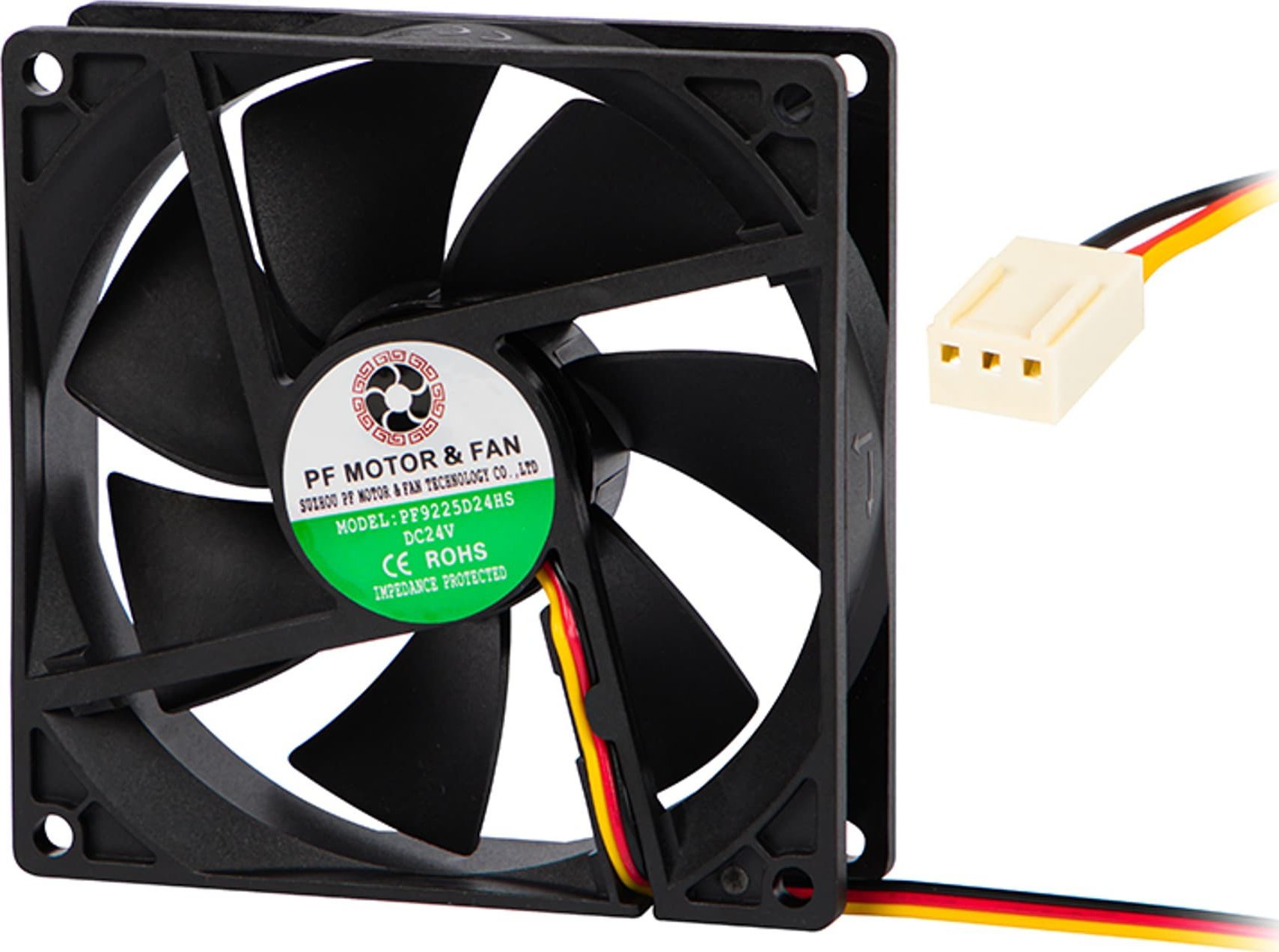 Wentylator Blow 92x25mm 24V ślizgowy