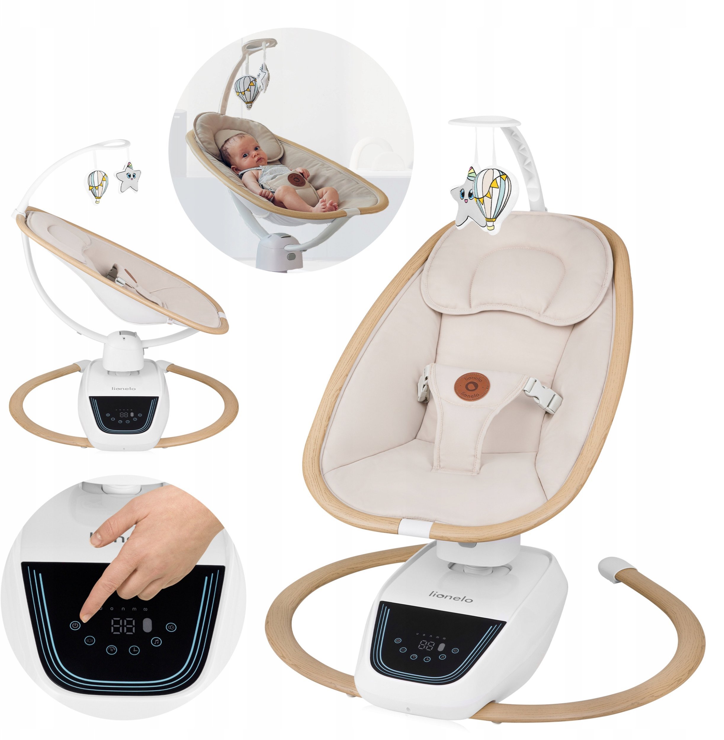 Elektrinis gultukas Lionelo Olivia