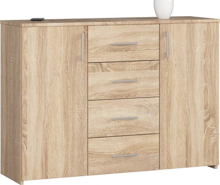 Fabryka Mebli Akord KOMODA K 45 110 cm DĄB SONOMA