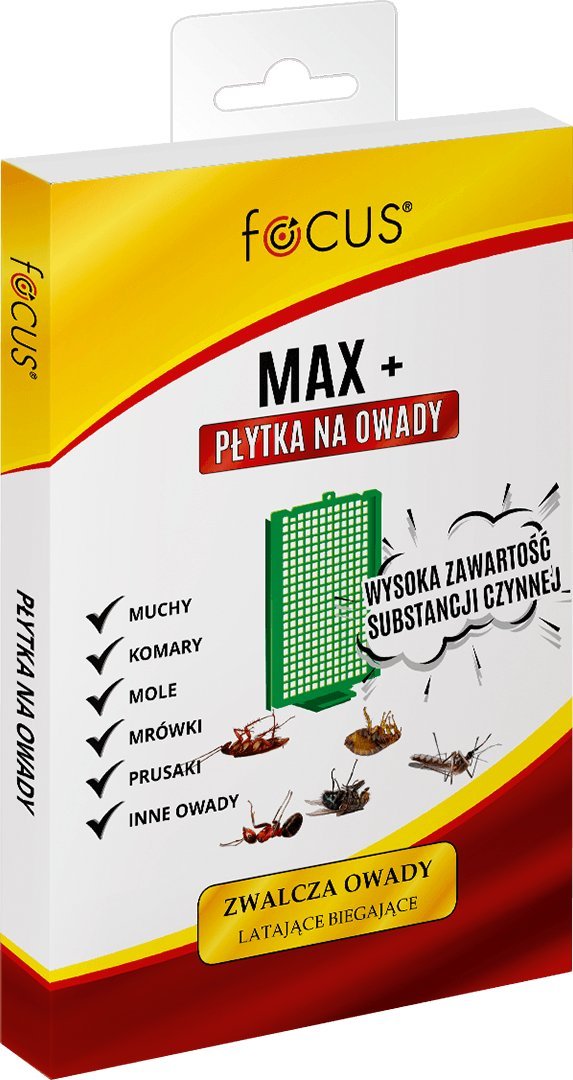 Focus Focus płytka zwalcza owady latające i biegające