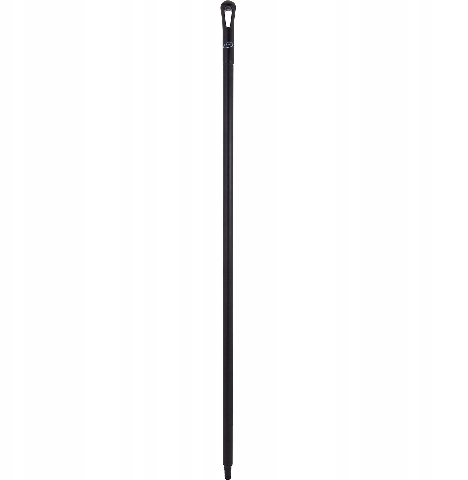 Threaded handle, Vikan, 150cm, Ø3.2cm, black, glass/PP, ultra hygienic