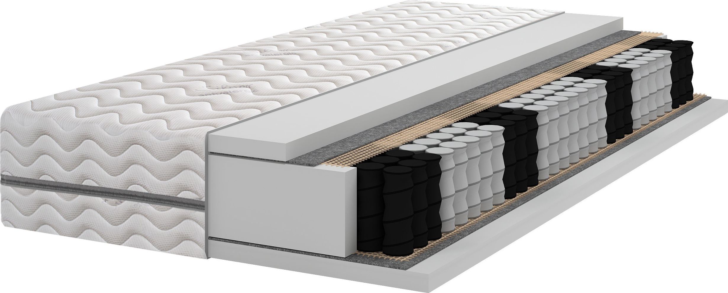 e-goodnight MATERAC POCKET 7 STREF Q H2 140x190x17