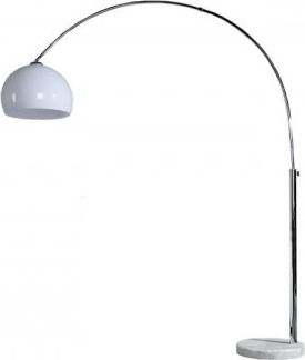 Lampa podłogowa Invicta INVICTA Lampa podłogowa SLACK biała - 175-205 cm