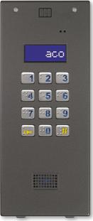 ACO ACO CDNP7ACC ST CENTRALA DOMOFONOWA grzałka LCD. RFID MASTER