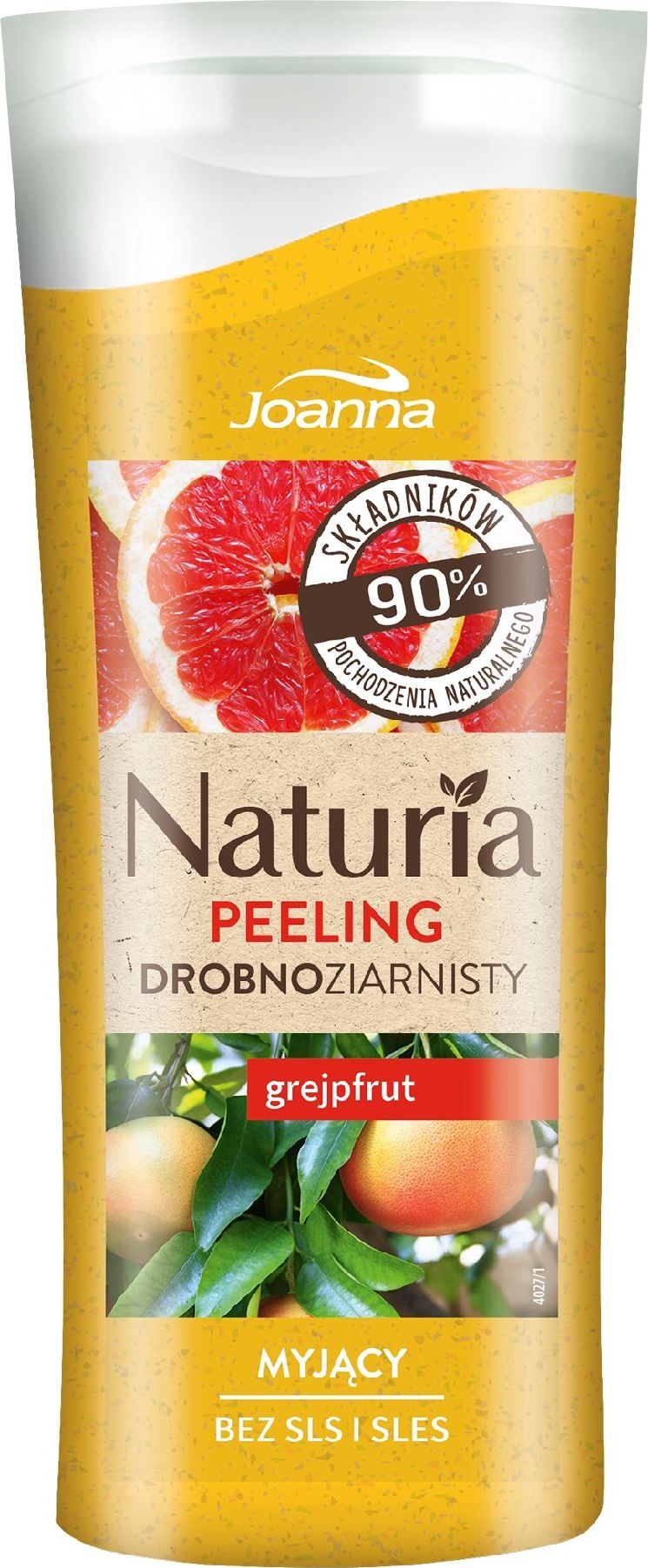 Joanna Joanna Naturia Peeling do ciała drobnoziarnisty Grejpfrut 100g