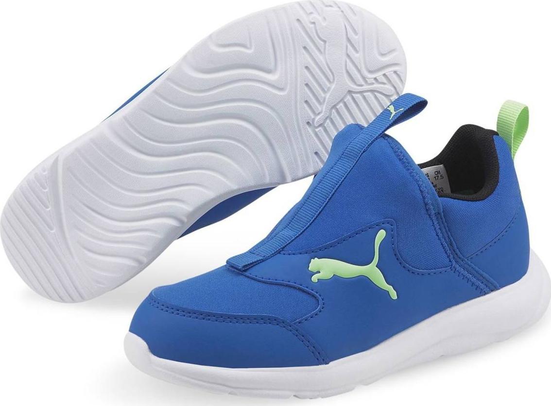 Puma Buty dziecięce PUMA FUN RACER SLIP ON PS VICTORIA BLUE- 34.5