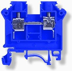 Simet Złączka szynowa ZSG 1-6.0Nn 2-przewodowa 6mm2 niebieska (11421313)