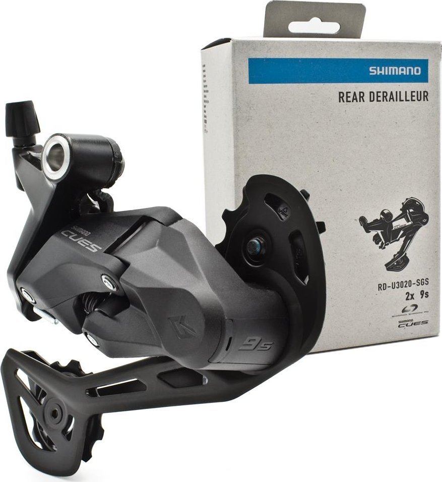 Shimano Przerzutka tylna Shimano CUES RD-U3020, 9-rzędowa, 36T, Shadow RD, Linkglide
