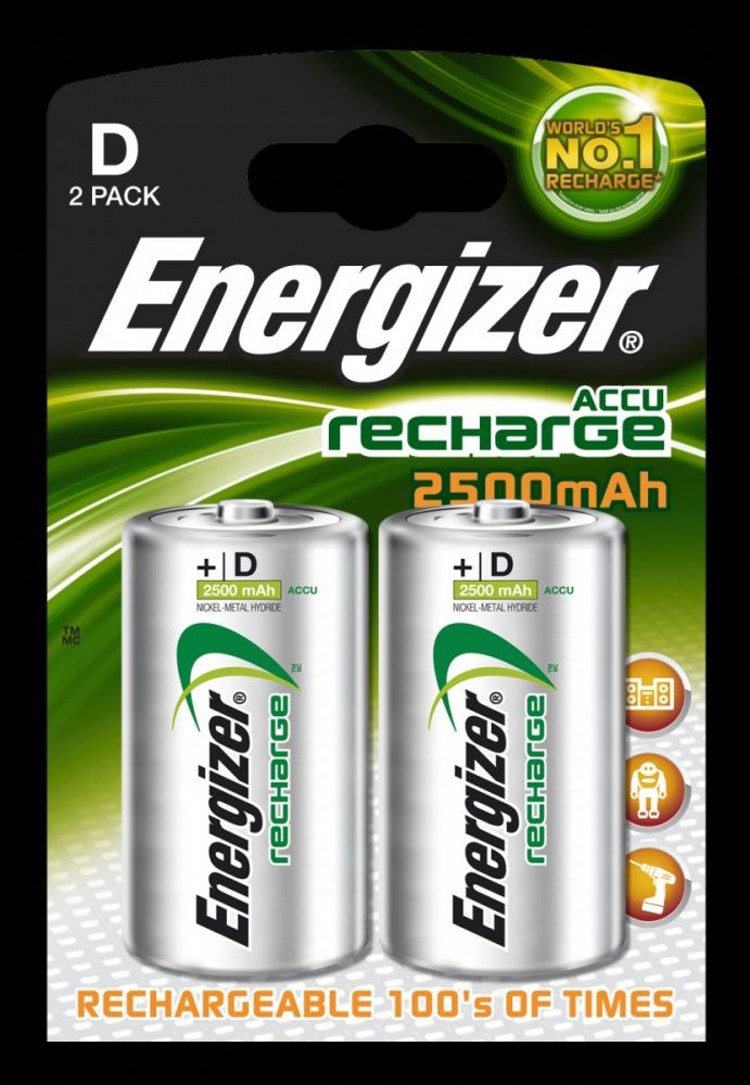 Energizer Akumulator Universal D / R20 2500mAh 2 szt.