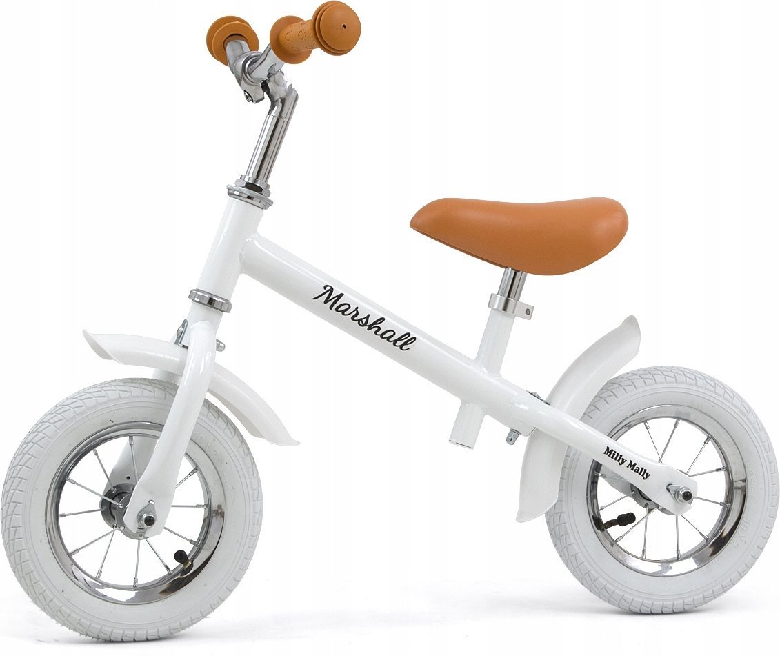 Rowerek biegowy Milly Mally Marshall Air White
