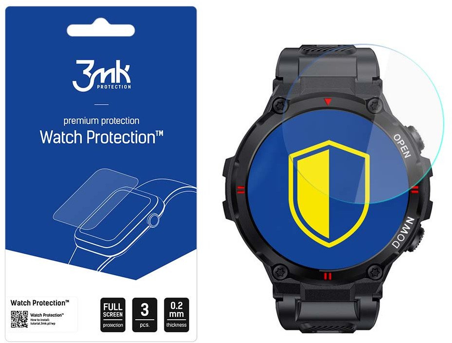 MICROWEAR SG-GADGETS 27 SERIES - 3MK WATCH PROTECTION FLEXIBLEGLASS