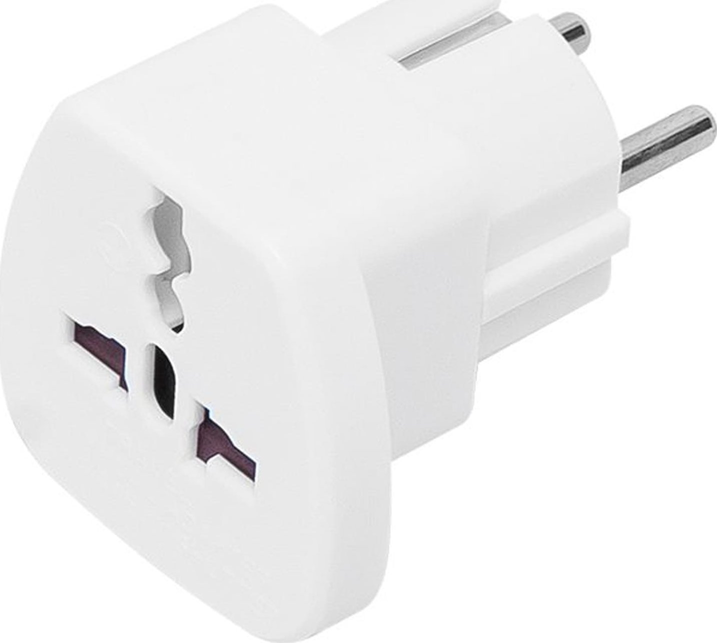 Blow 72-304# Wtyk sieciowy wt.pl/gn.uk,usa biały duży