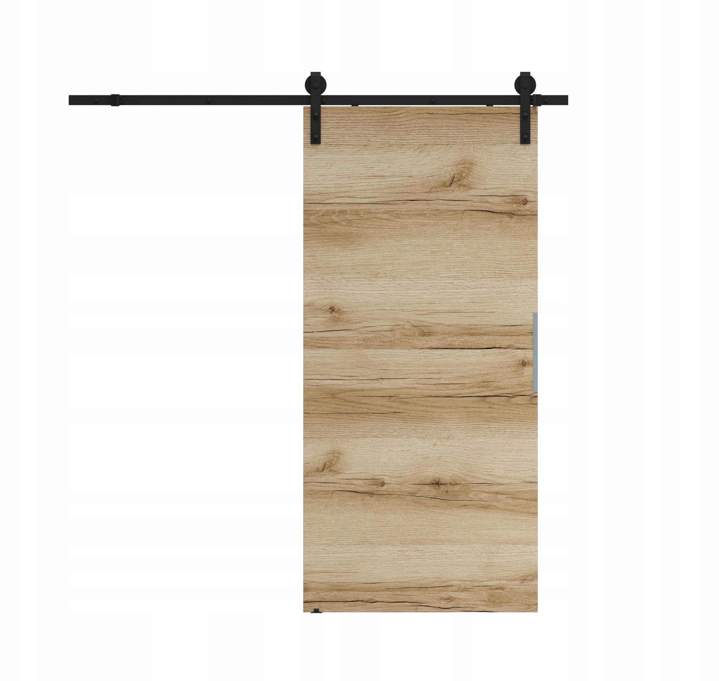 Homedoors Drzwi przesuwne 90 ścienne ALFA LOFT P 01 Dąb Grand 95 + system przesuwający