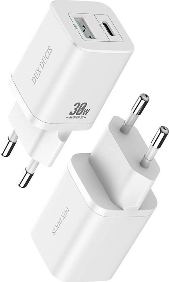 Ładowarka Dux Ducis C80 1x USB-A 1x USB-C 3 A (6934913050149)