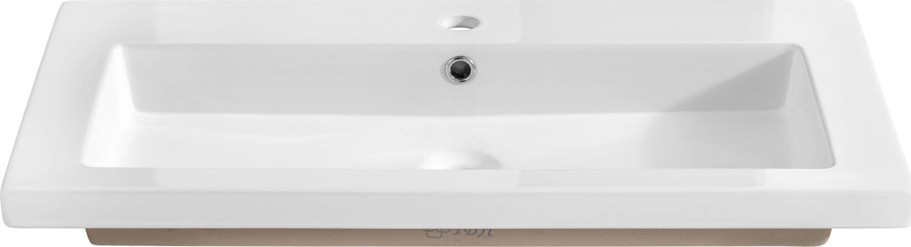 Umywalka Comad Umywalka łazienkowa, ceramiczna, Spirit, 81x46x14 cm, biały