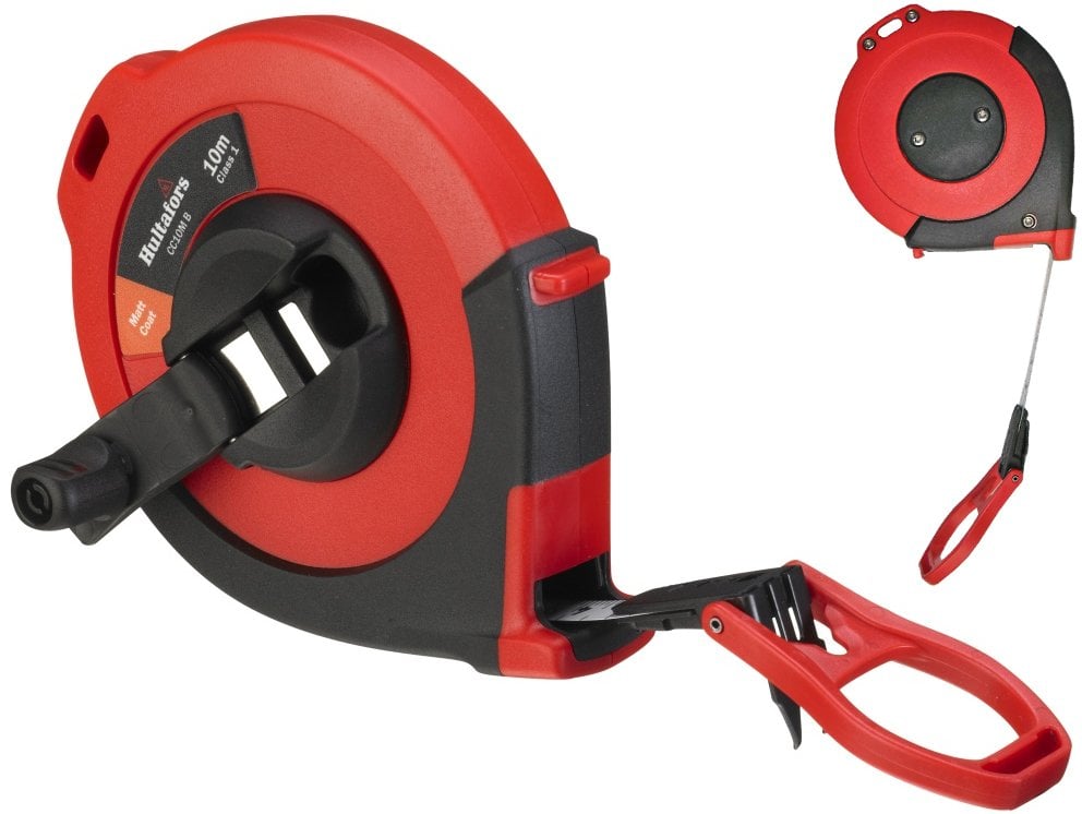 Hultafors Miara taśmowa CC 10M - klasse 1 długa miara taśmowa ze stali 390103