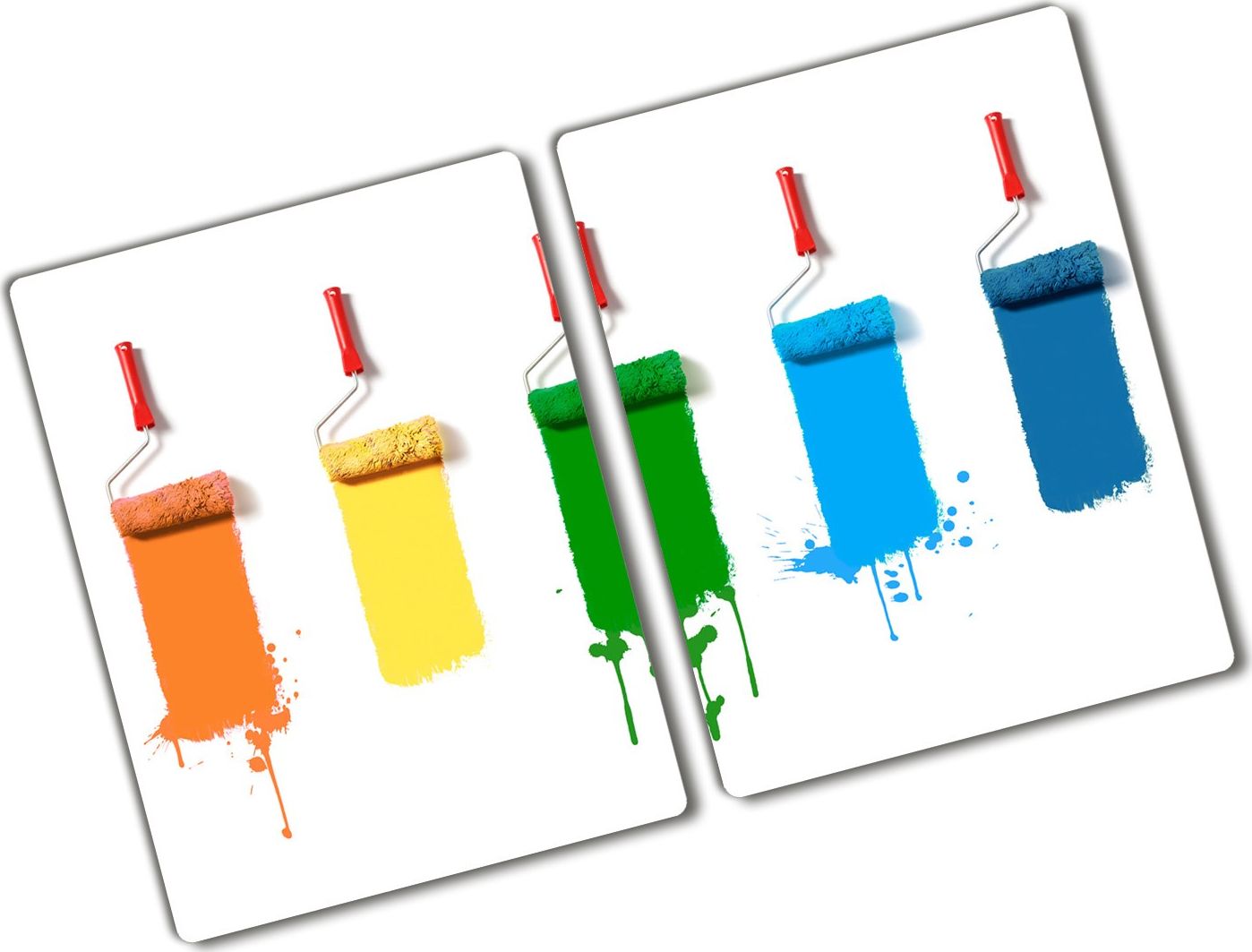 Deska do krojenia Tulup szklana 52x2szt.