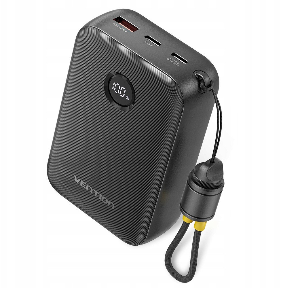Powerbank Vention 20000mAh Czarny