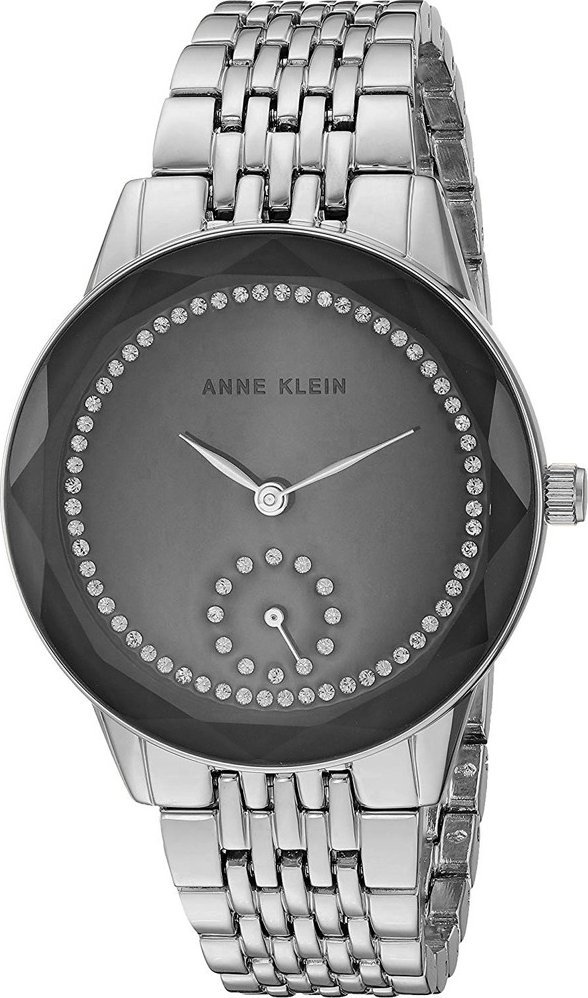 Zegarek Anne Klein Zegarek damski Anne Klein AK-3507GYSV CYRKONIE srebrny