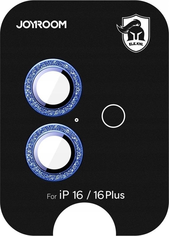 Szkło ochronne Joyroom JR-MSF0300 na obiektywy iPhone 16/16 Plus - niebieskie
